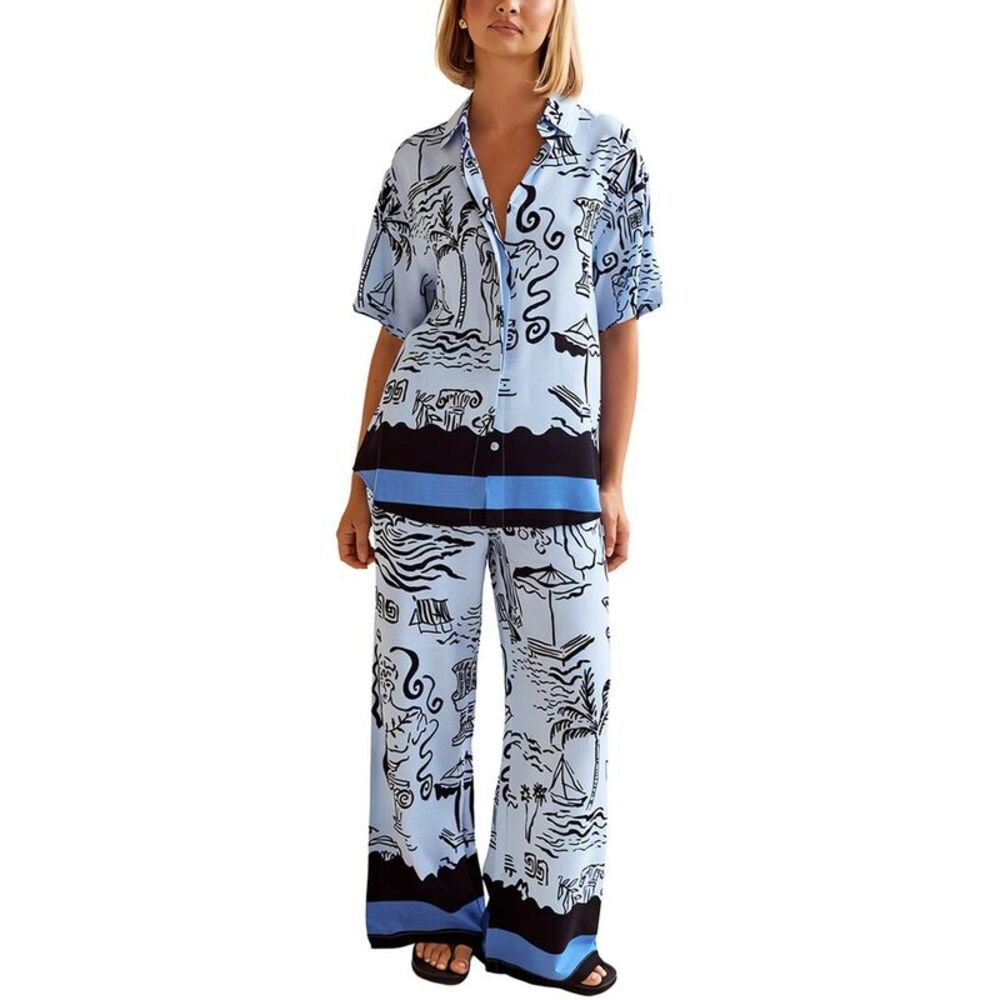 Leon Gori Womens Shirt & Pant Set